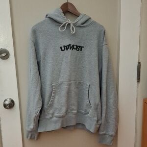 Utmost Heather Gray Hoodie_1